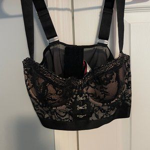 Adore me Bralet black lace 34D